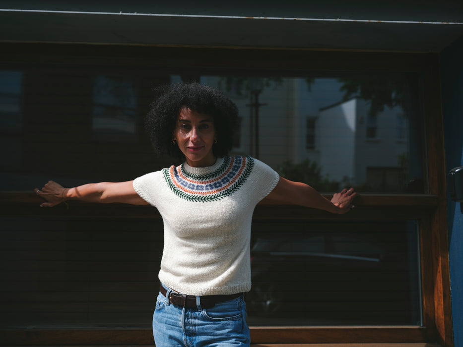 Folk Garden Sweater