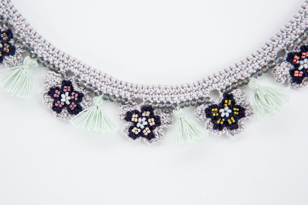 Blossom Tassel Necklace