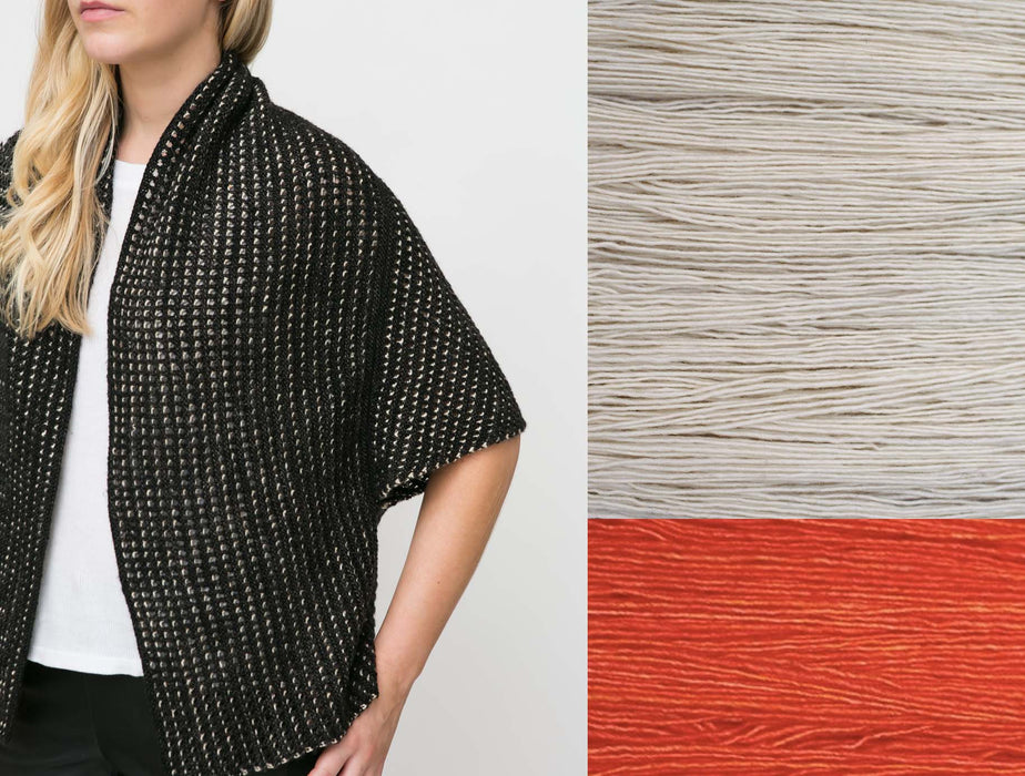 Knitting Kit - Hide & Peek Shrug (S/M, M/L)