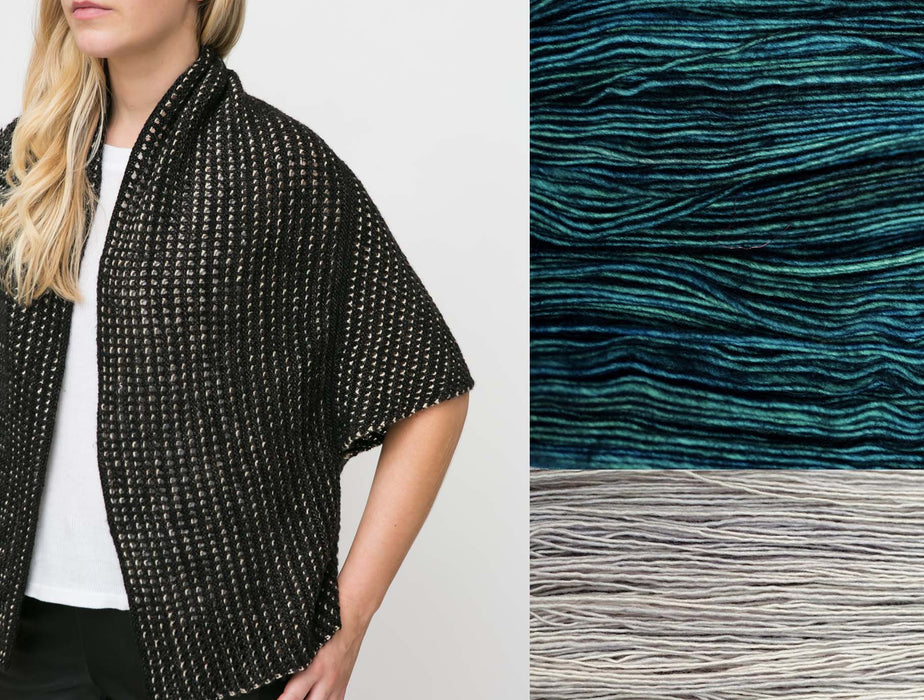 Knitting Kit - Hide & Peek Shrug (XL)