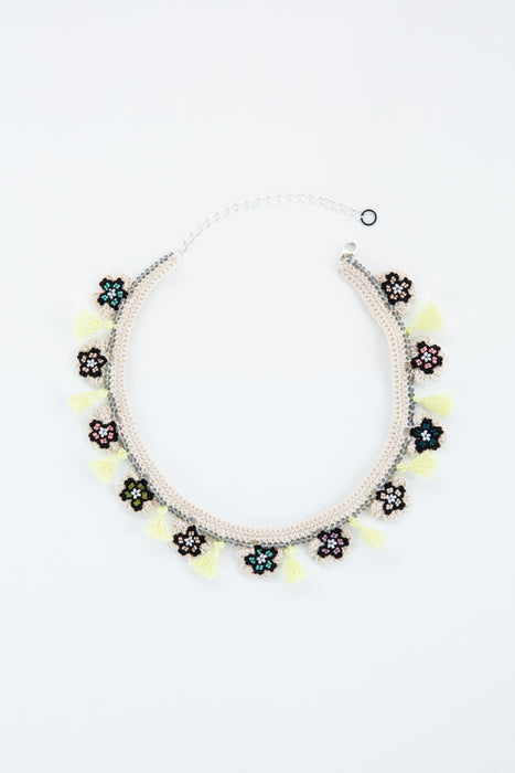Blossom Tassel Necklace