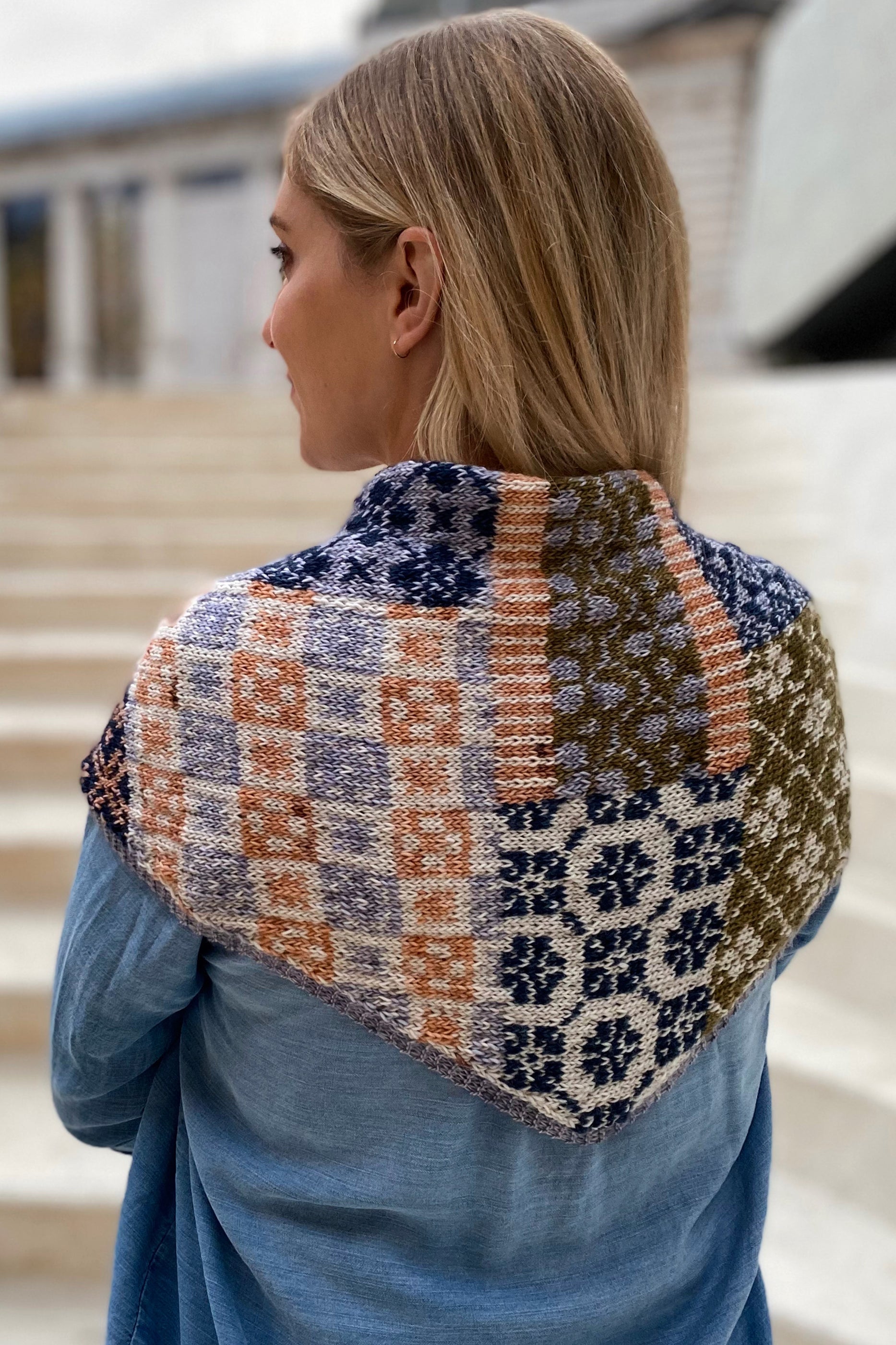 Mini Shawl Pattern Scout Mini Shawl: Korean – Florence Spurling Studio